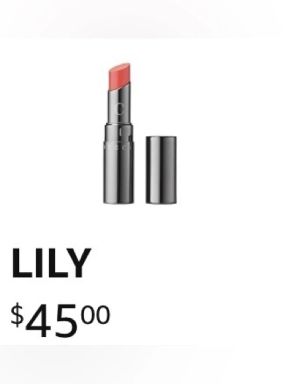 🆕 Chantecaille Lip Chic Hydrating Lipstick | Lily (Peach) | w/Hyaluronic acid 💄